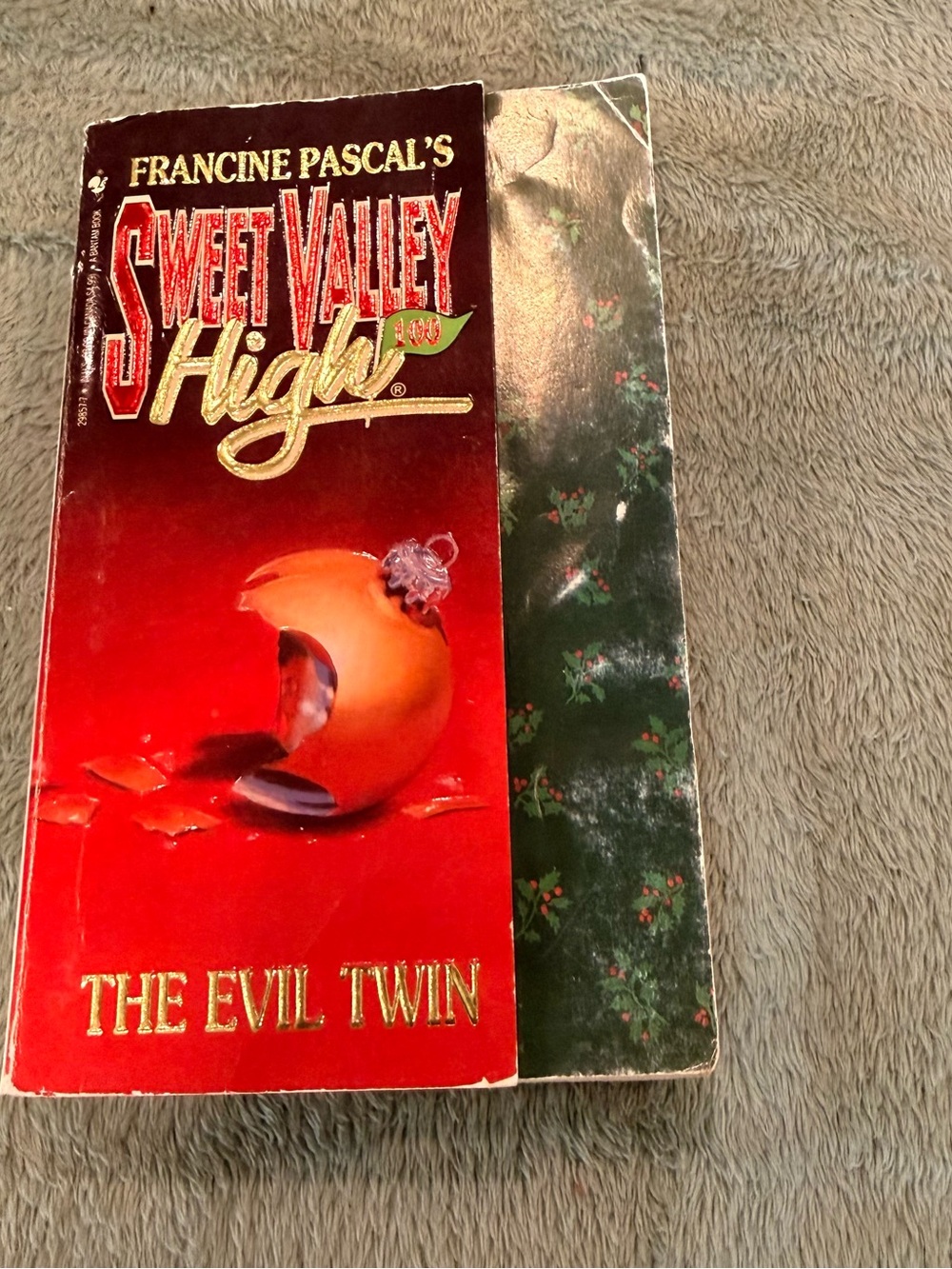 Sweet Valley High #100 The Evil Twin Francine Pascal 1993 1st Print Vintage